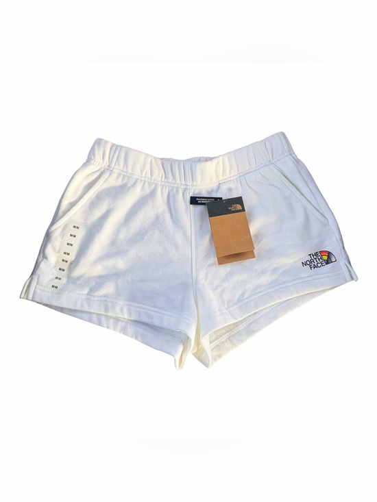 The North Face Pants - The North Face Women's Half Dome Logo Fleece Athletic Shorts - True White - Sz M